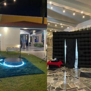 Paquete Dúo: 360° + Cabina de Fotos